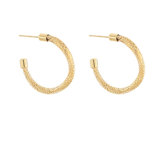 Textured Metal Hoops